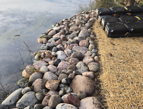Riprap Shoreline Protection Project in Burlington, Wisconsin